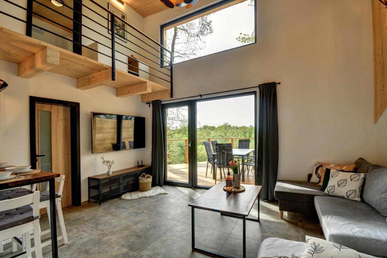 Riverside Cabin Doudleby Exterior foto