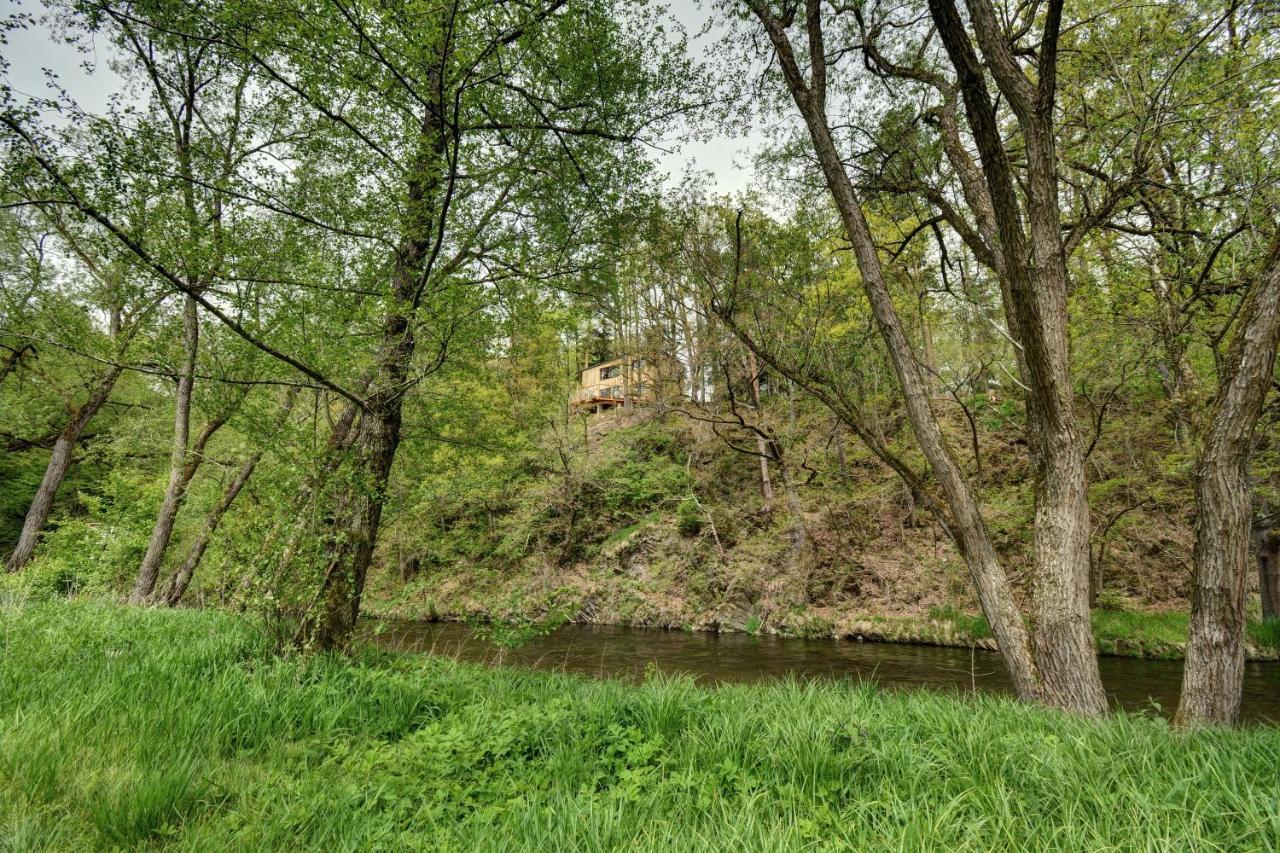 Riverside Cabin Doudleby Exterior foto